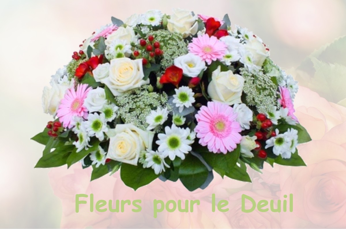 fleurs deuil CHAMPNETERY